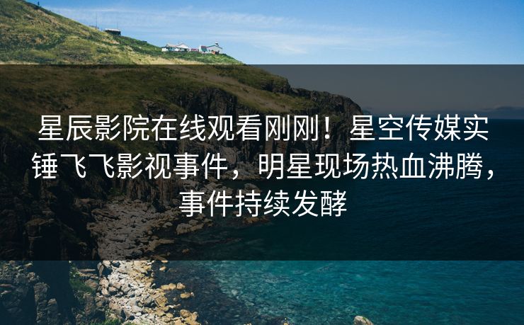 星辰影院在线观看刚刚！星空传媒实锤飞飞影视事件，明星现场热血沸腾，事件持续发酵